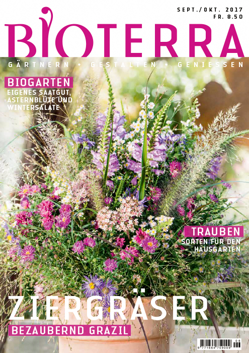 Cover Zeitschrift «Bioterra» September/Oktober 2017