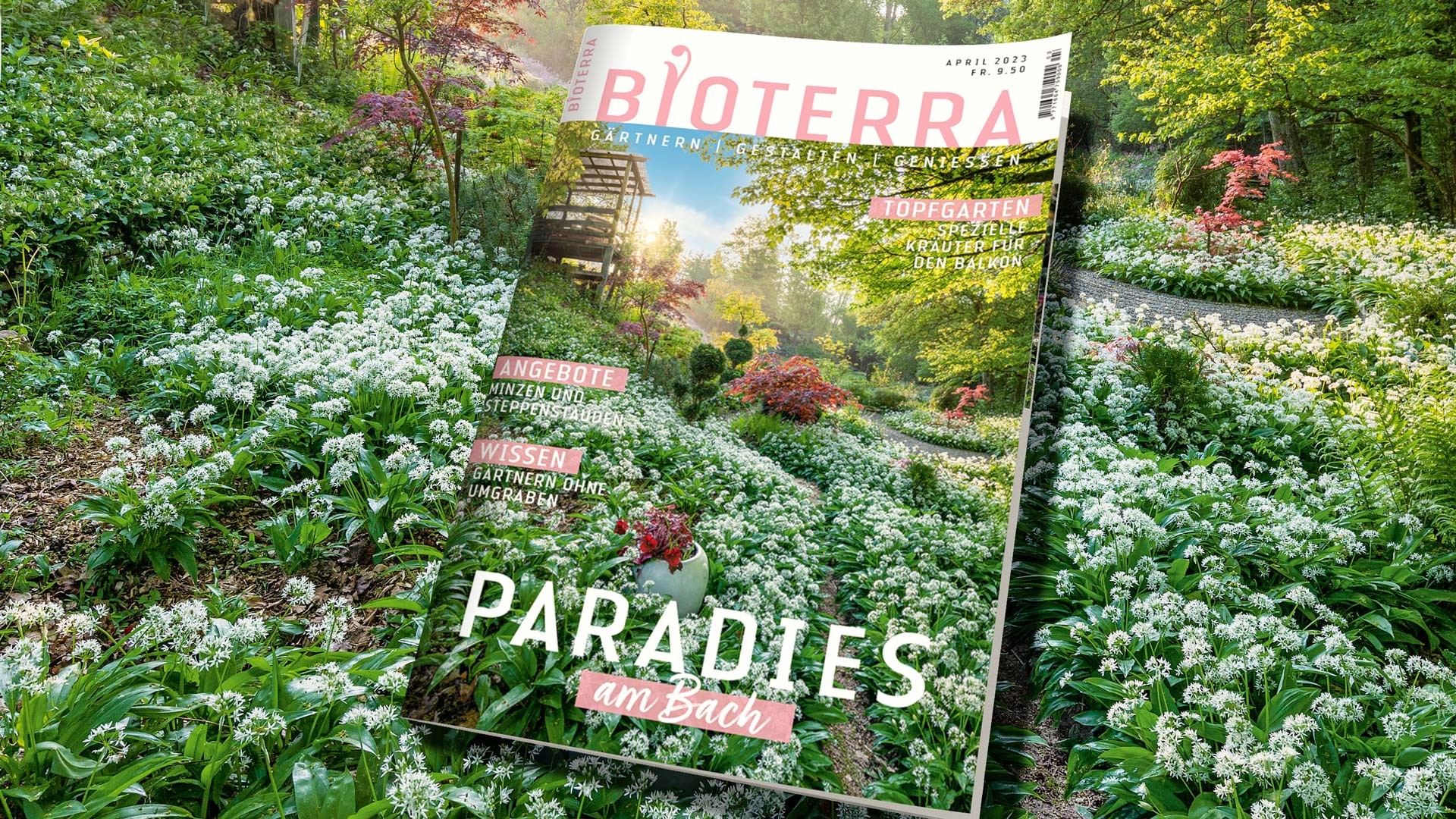 Zeitschrift «Bioterra» April 2023 Header