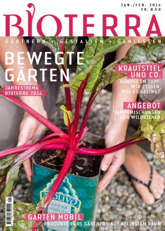 Cover Zeitschrift «Bioterra» Januar/Februar 2014