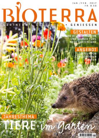 Cover Zeitschrift «Bioterra» Januar/Februar 2017