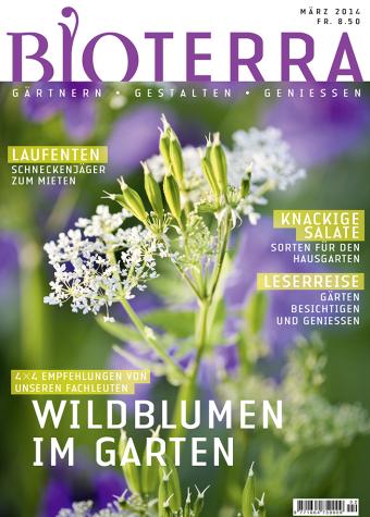 Cover Zeitschrift «Bioterra» März 2014