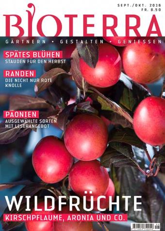 Cover Zeitschrift «Bioterra» September/Oktober 2016