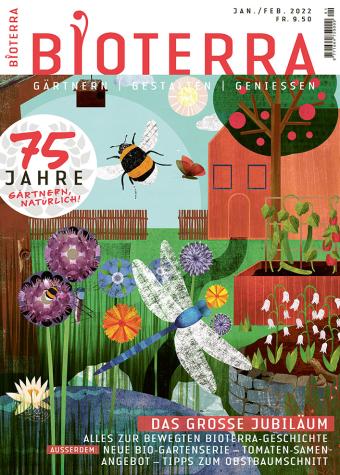 Zeitschrift «Bioterra» Januar/Februar 2022 Cover
