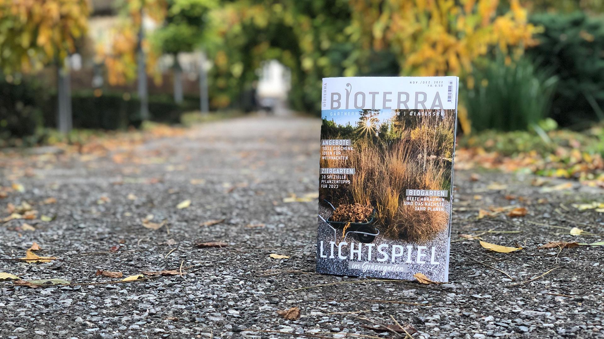 Zeitschrift «Bioterra» November/Dezember 2022 Header